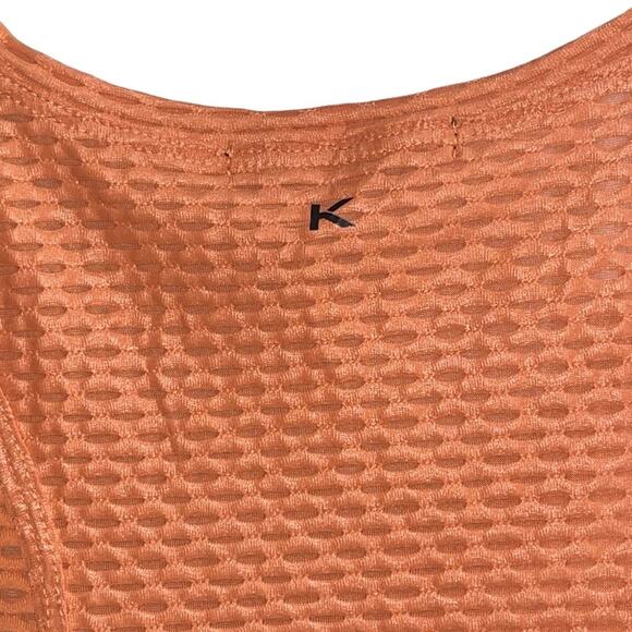NWT! Koral Mayra Netz Tie Muscle Athleisure Gym Chic Tank - Size Large - Picture 12 of 12